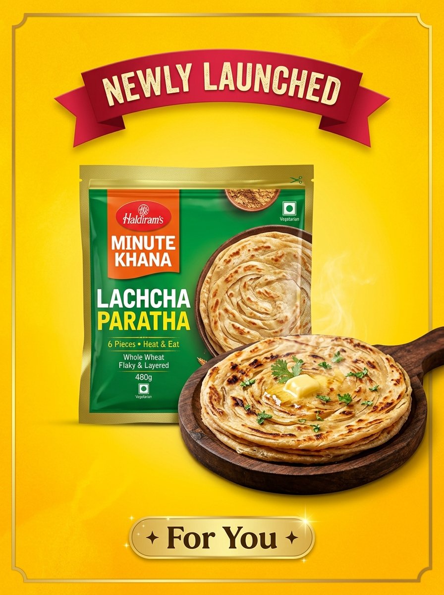 Minute Khana Lachcha Paratha - Newly Launched