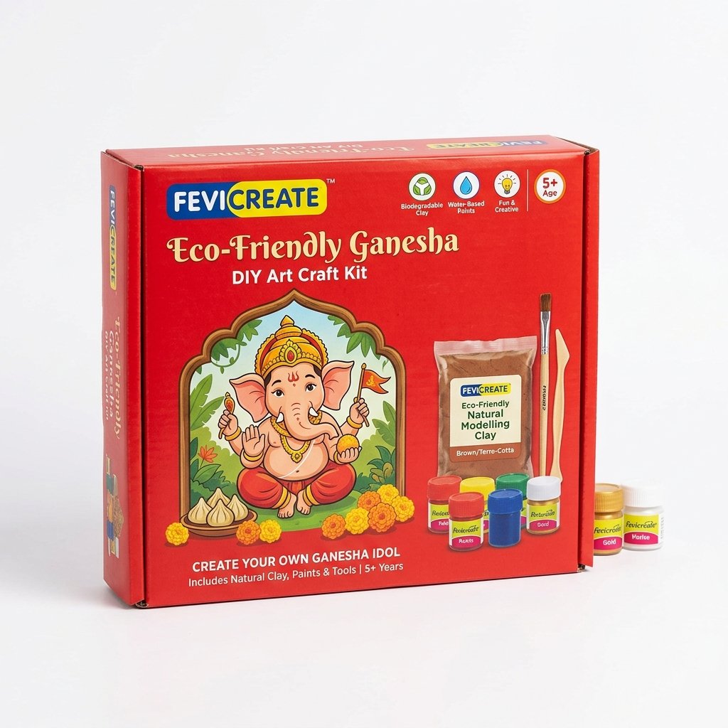Fevicreate Eco Friendly Ganesha Art Kit